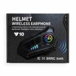 Kit Bluetooth Y10 Earphone Helmet