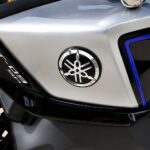 Logo Yamaha 50mm Noir Brillant